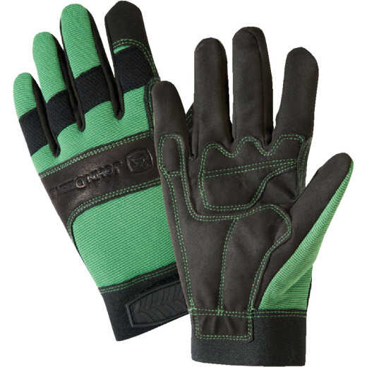 West Chester Protective Gear John Deere Men's XL Synthetic Leather Winter Work Glove